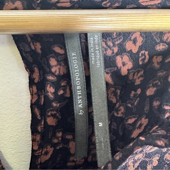 Anthropologie Nichola Peplum Blouse Size Medium - Picture 7 of 11